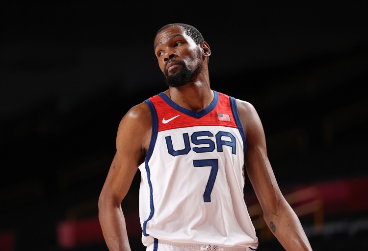 KD：美国男篮上场就是要证明我们球员的统治力 比如赢40-50分